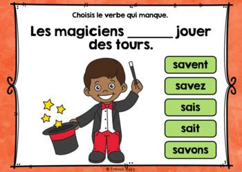 French Verbs Verbes du troisième groupe irréguliers au présent