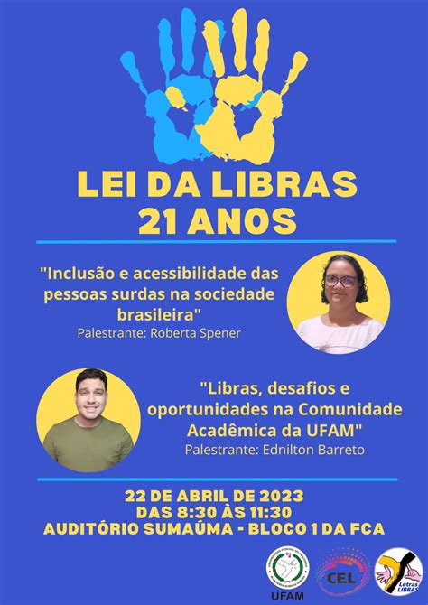 Lei Libras 21 Anos