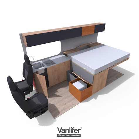 Vanlifer Conversions One Possible Layout For Our Ford Transit