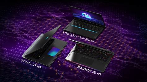 MSI представила новые игровые гаджеты на CES-2024