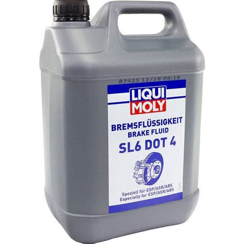 Liqui Moly sl6 dot 4 brake fluid Bremsflüssigkeit 1L • Pris