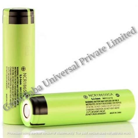 Panasonic Ncr Ga Volt Mah Rechargeable Li Ion Battery At Rs