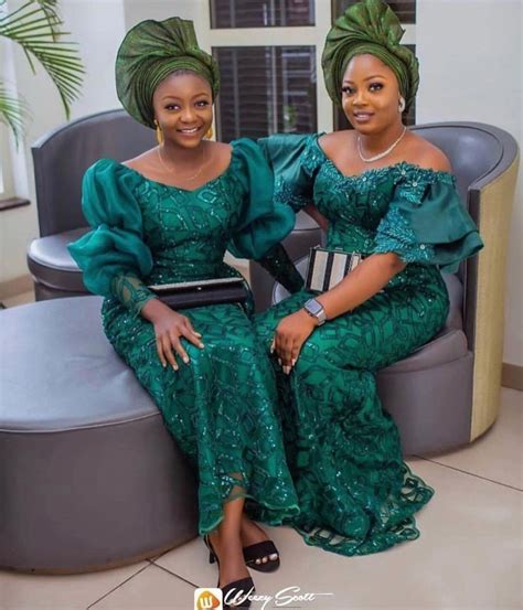 Presents The Latest Aso Ebi Styles Vol 332 Bellanaija Lace Gown Styles