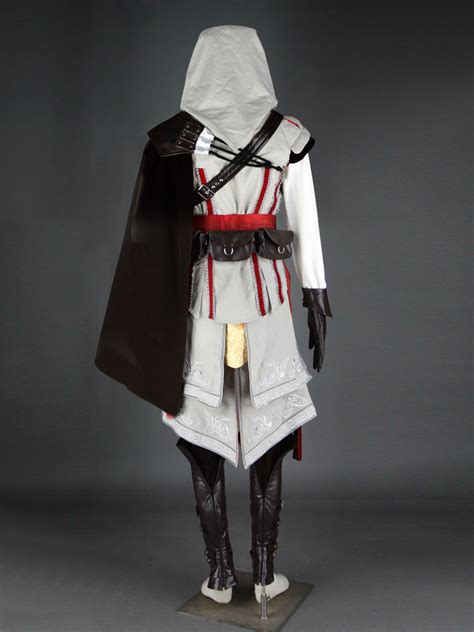 Assassins Creed Ii Ezio Costumes White Cosplay Deluxe