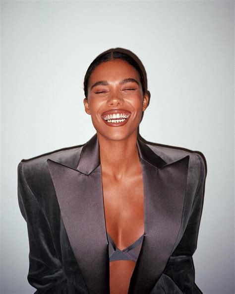 Tina Kunakey Hot In Unbuttoned Suit By Alexandre Vauthier Photos The Fappening