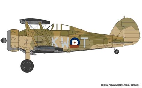 A02052A Gloster Gladiator Mk I Mk II