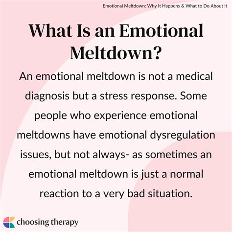 Emotional Meltdown: Meaning, Symptoms, & What to Do