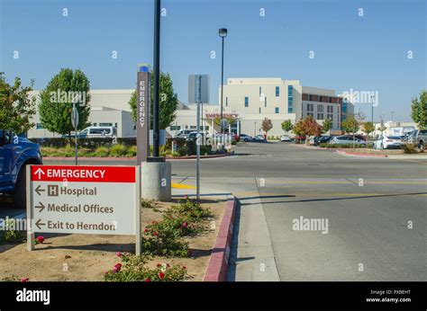 Eemergency room complex at Community Medical Center in Clovis, CA USA Stock Photo - Alamy