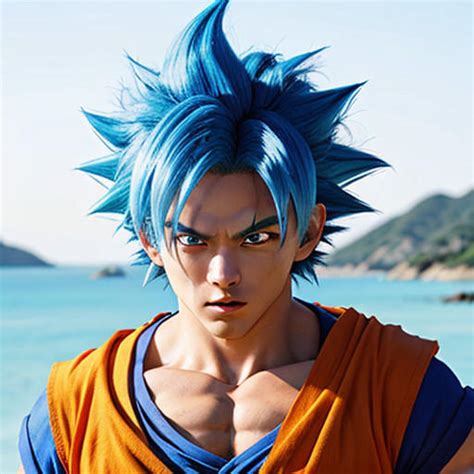 goku super saiyan blue by TristanArt00 on DeviantArt