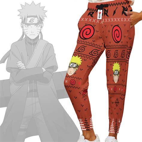 Naruto Uzumaki Sage Joggers Custom Anime Ugly Christmas Sweatpants Nousty