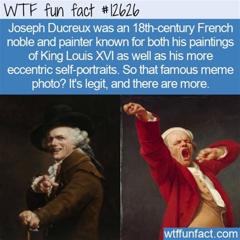 WTF Fun Fact 12626 - Joseph Ducreux's "Meme" Paintings