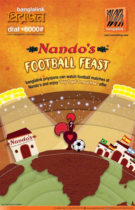 Nandos World Cup Offer Print Ad Print Ads World Cup Nandos