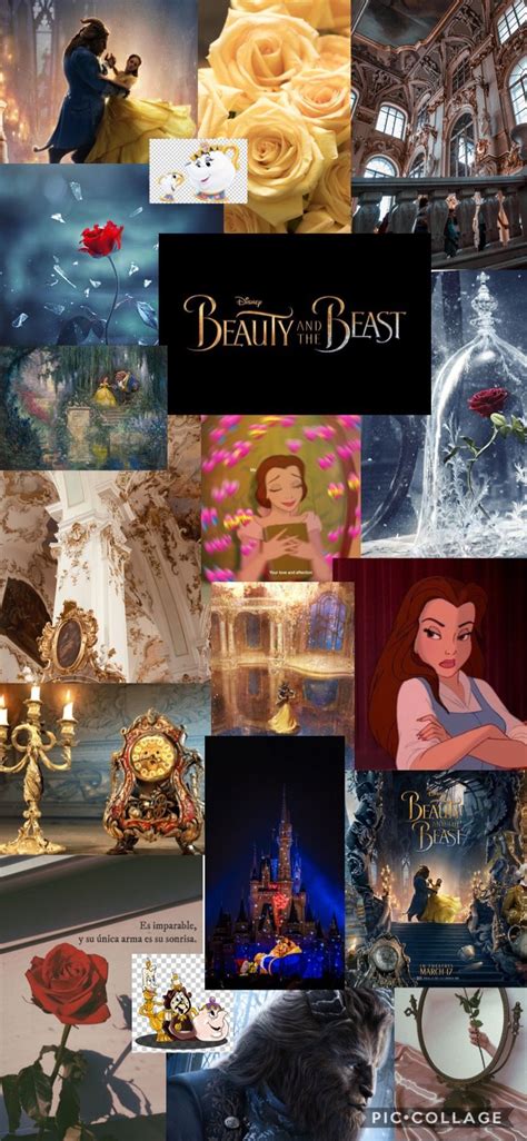 Beauty And The Beast Aesthetic Wallpaper