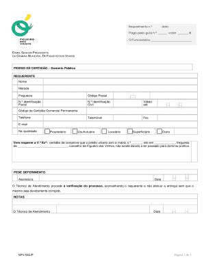 Preenchível Disponível MUNICIPIO DA FIGUEIRA DA FOZ Fax Email Imprimir