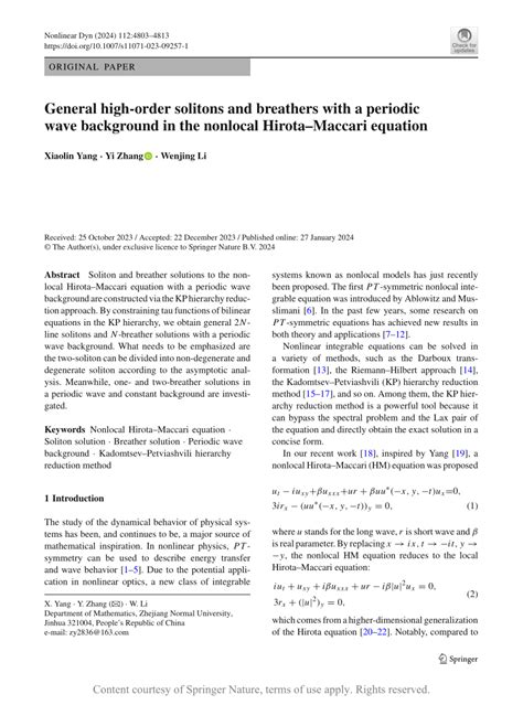 General High Order Solitons And Breathers With A Periodic Wave