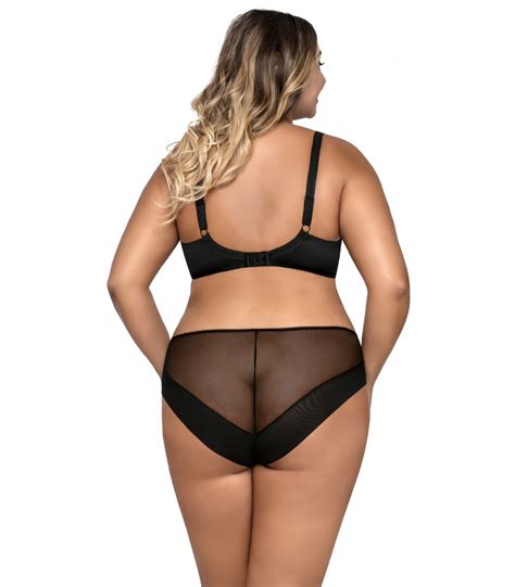 Biustonosz AV 1030 Semi Soft Czarny AVA Lingerie