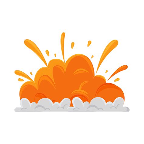 explosion flat icon 17063836 Vector Art at Vecteezy