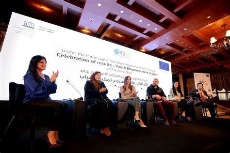 Jordan Eu And Unesco Celebrate The Achievements Of The Youth