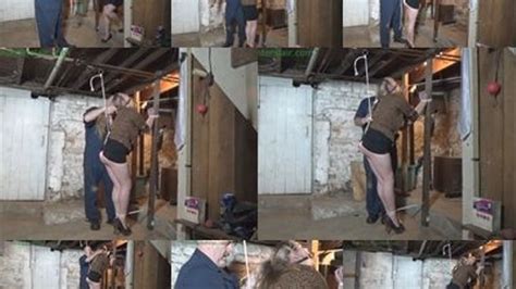 BBW Neighbor Girl Bound In His Basement WMV 3000kbps Hunters Lair Bondage Clips4sale