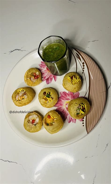 Pani Puri Recipe Homemade Golgappa Or Puchka Recipe Dish Of