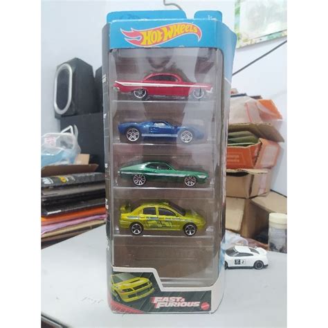 Jual Hotwheels Gift Pack Fast Furious Lancer Evolution Hot Wheels Gift Pack Fast And Furious