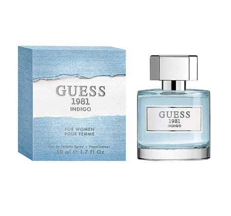 Guess 1981 Indigo for Women - «Море, инжир, дерево и нотки пудры ...