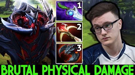 MIRACLE Shadow Fiend Brutal Physical Damage Try Hard Game 7 24 Dota 2