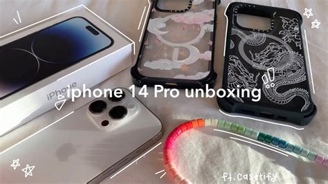 Iphone 14 Pro Unboxing 🌿🎧 Aesthetic Homescreen Unboxing Ft