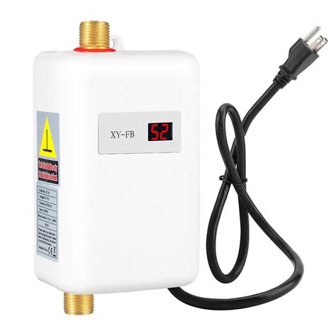 Tankless Instant Hot Water Heater 110V 3000W Mini Electric Tankless Instant Hot Water Heater For