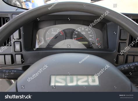 Interior Truck Cabin Isuzu Inside Russia Stock Photo 526429978