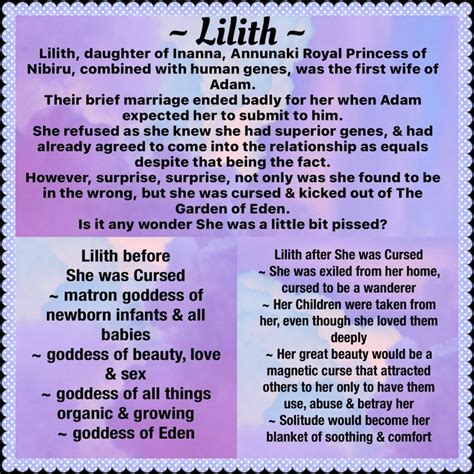 Lilith In Lillith Goddess Lilith Goddess Magick