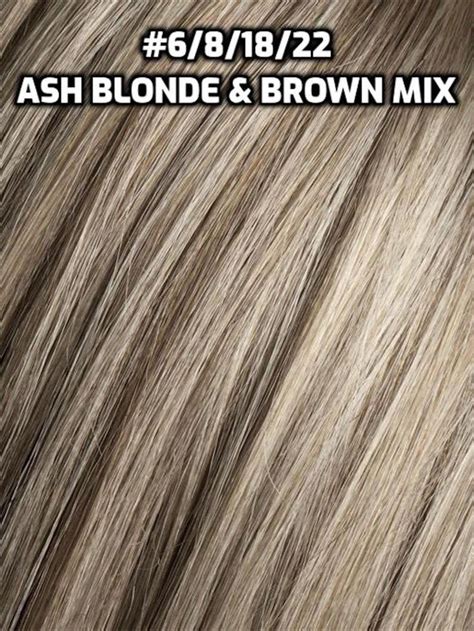 Human Hair Wire Extension Hand Made Ash Blonde And Brown Etsy