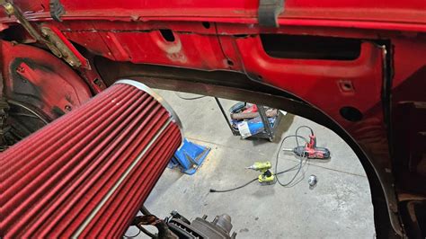 1984 C10 Modifing Inner Fenders For Lowered Trucks YouTube