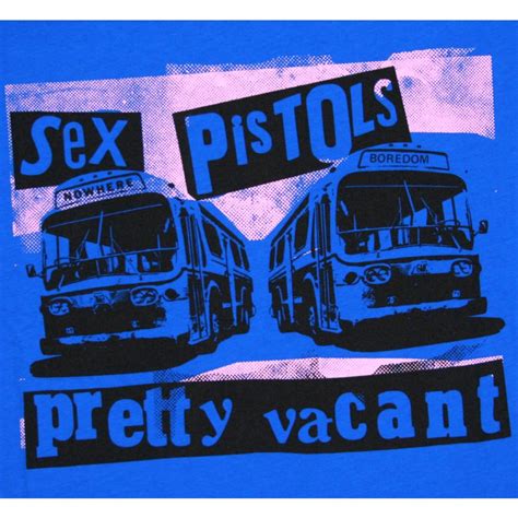 Sex Pistols Pretty Vacant Tee 2 Royal Blue セックスピストルズ Tシャツ