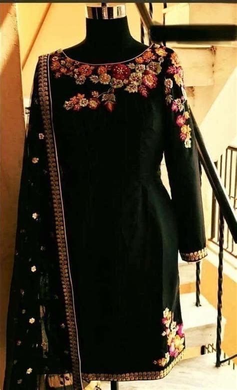 Pin By Chuhar Harjit Sanghera On Punjabi Suit Embroidery Suits