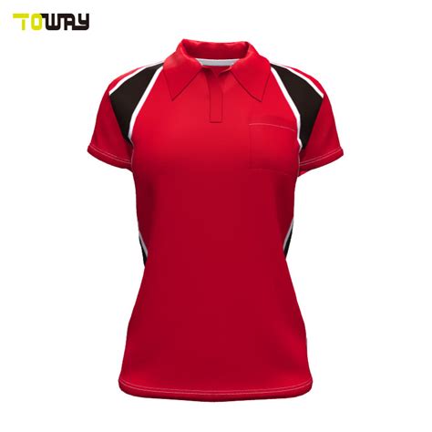 Women′s Office Design Uniform Custom Polo Shirt China Design Color