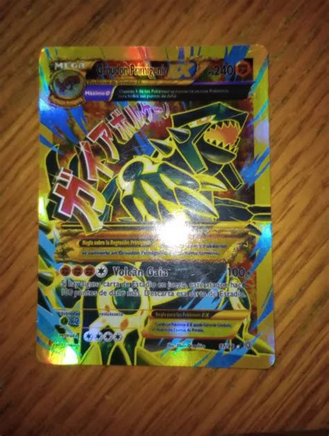 Pok Mon Tcg Primal Groudon Ex Ancient Origins Holo Full Art Eur