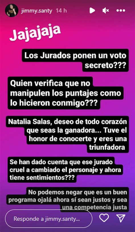 Jimmy Santy en modo picón por final de El Gran Chef Famosos Lo que