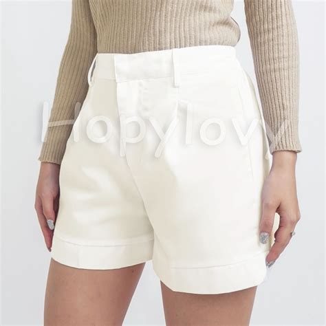 Jual HOPYLOVY Celana Pendek Highwaist Wanita Celana Hot Pants