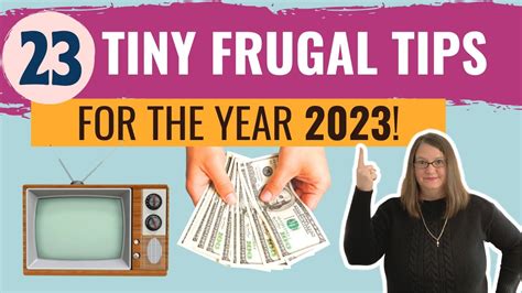 23 Best Tiny Frugal Living Tips To Save Money 2023 Youtube