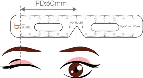 How to Use PD Ruler | ABBE Glasses - Worksheets Library