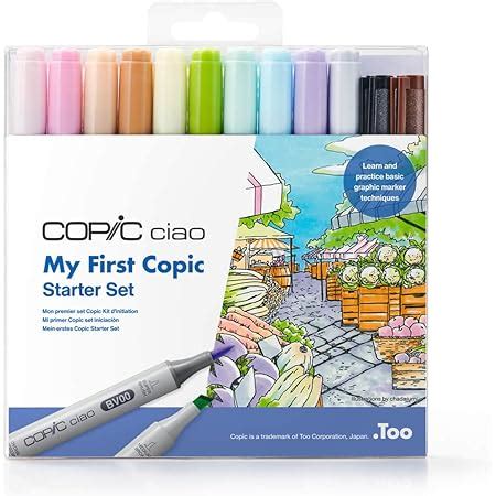 Copic Set Marqueurs Manga Ciao Les Essentiels Amazon Fr