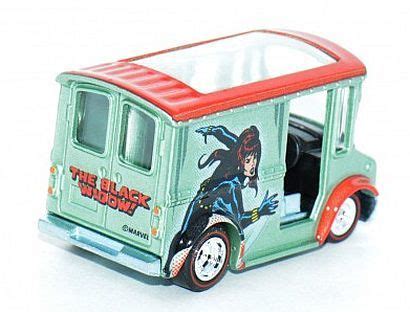 Hot Wheels Bread Box Pop Culture Women Of Marvel 2017 Black Widow Contemporary