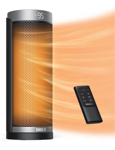 Dreo Space Heaters For Indoor Use Electric Heater With Remote For