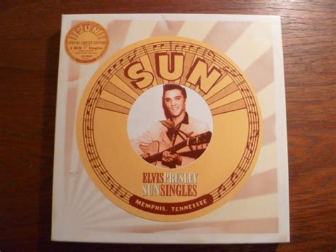 Popsike ELVIS PRESLEY SUN SINGLES BOX SET 101 LIMITED EDITION