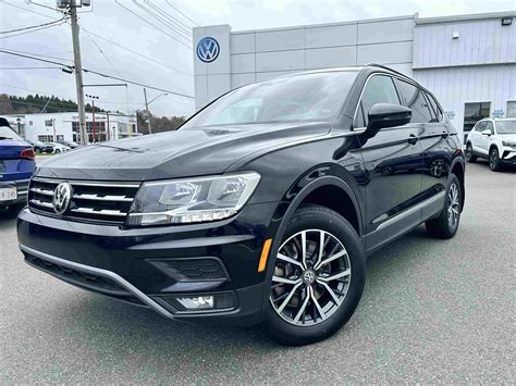 Certified Pre Owned 2021 Volkswagen Tiguan Comfortline 4 Door SUV In