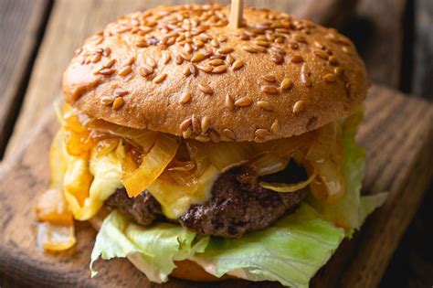 Receta De Hamburguesa De Cordero Sin Pan Alternativa Baja En