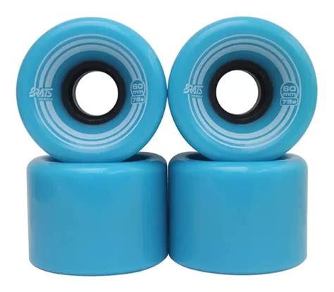 Rodas Skate Hondar Cruiser Brats Simulador 60mm 78a Azul Parcelamento