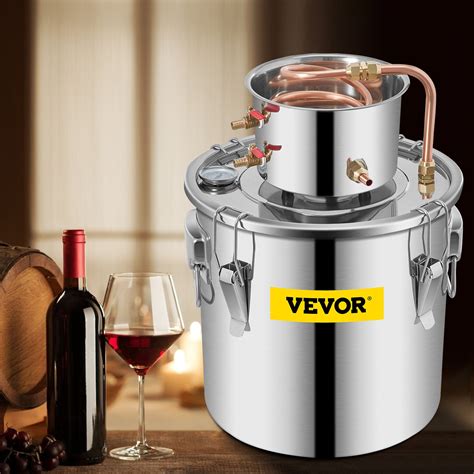 Vevor Alcohol Still 8gal 30l Stainless Steel Water Alcohol Distiller