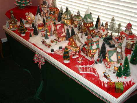 North Pole Village Series Display Christmas Village Display